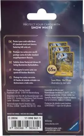 Disney Lorcana TCG: Ursula's Return Card Sleeves Snow White