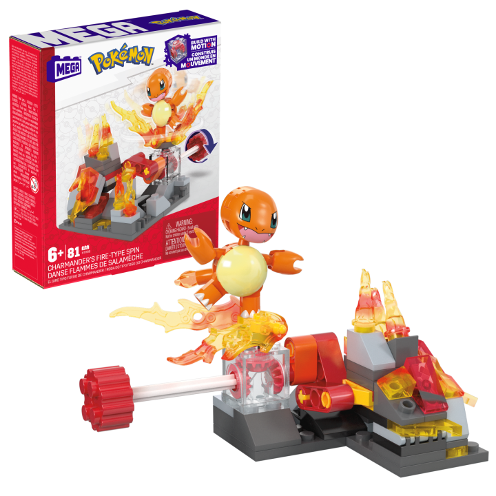 MEGA Pokémon Charmander's Fire-Type Spin