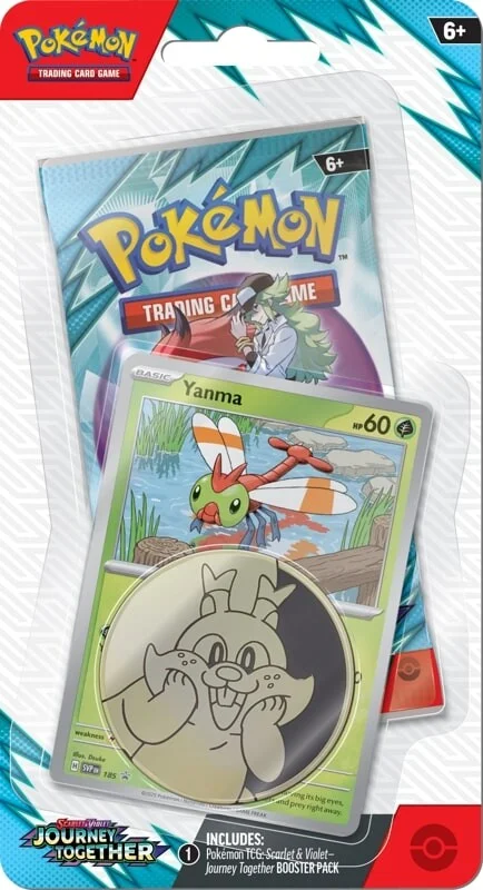 Pokémon TCG: Scarlet & Violet - Journey Together Checklane Blister - Yanma