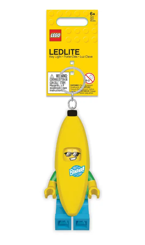 LEGO Banana Guy Sleutellampje