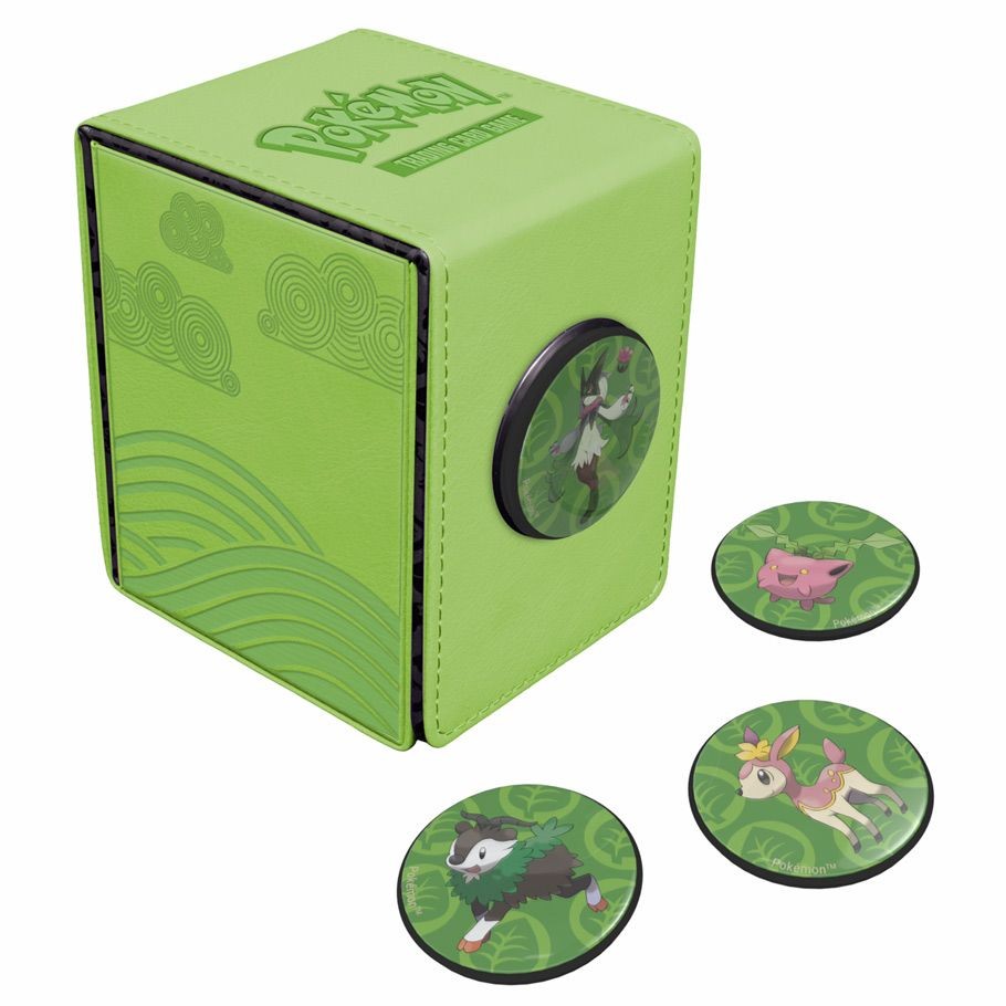 Pokémon TCG: Deck Box Alcove Click Morning Meadow