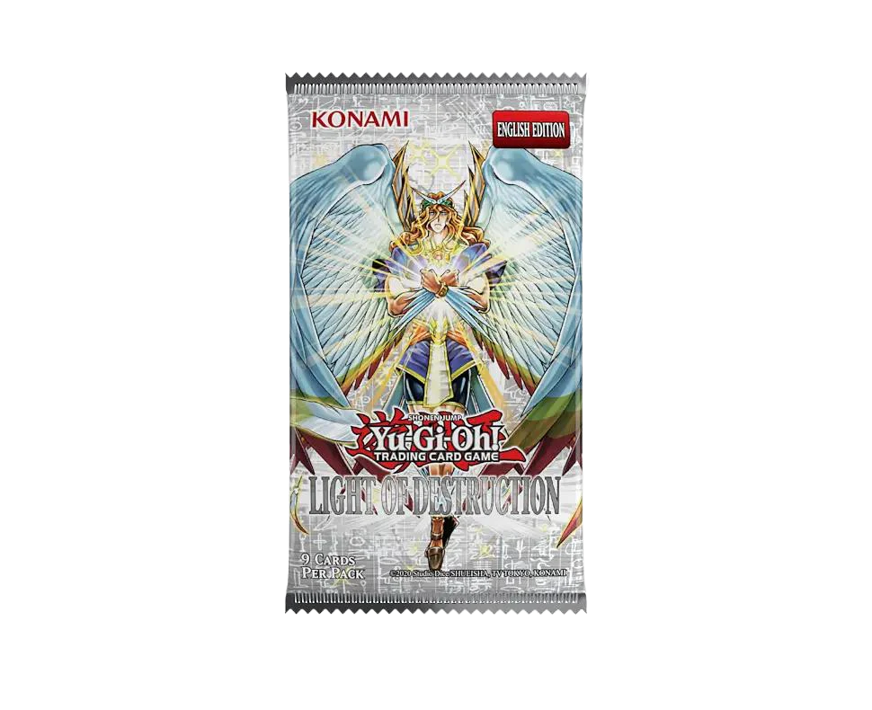 Yu-Gi-Oh! TCG Light Of Destruction Sleeved Booster