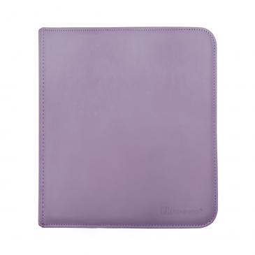Ultra Pro Vivid 12-Pkt Purple Zippered PRO-Binder