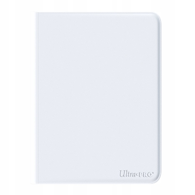 Ultra Pro Vivid 12-Pkt White Zippered PRO-Binder