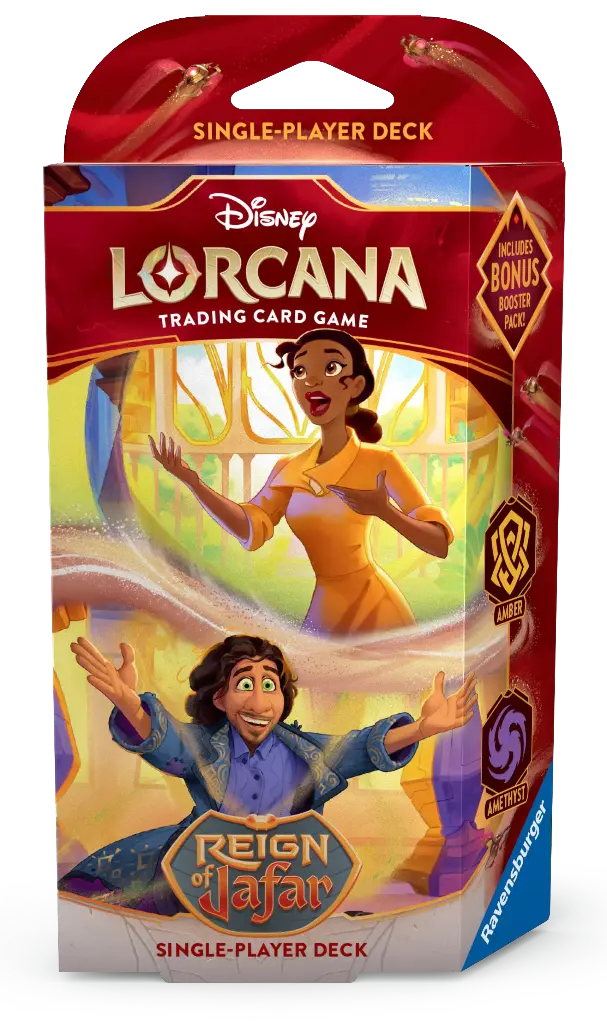 Disney Lorcana TCG: Reign of Jafar Starter Deck Tiana & Bruno