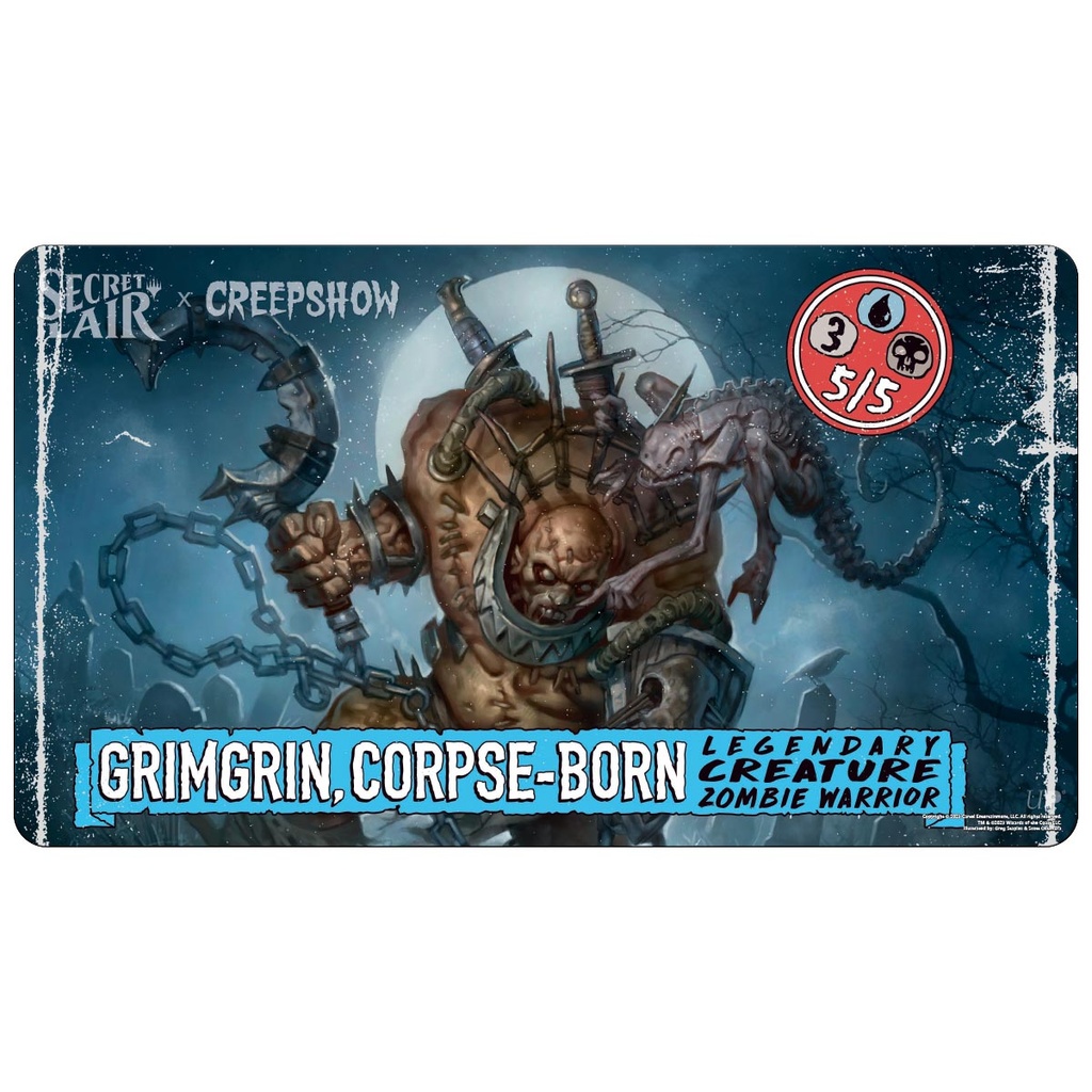 Magic The Gathering TCG Grimgrin, Corpse-Born Playmat