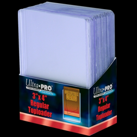 Ultra Pro Toploader - 3" x 4" Clear Regular (25 pieces)
