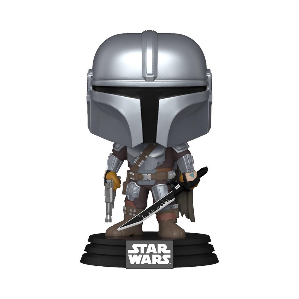 Funko POP! The Mandalorian With Darksaber