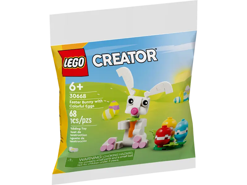 LEGO 30668 Le lapin de Pâques et les œufs colorés