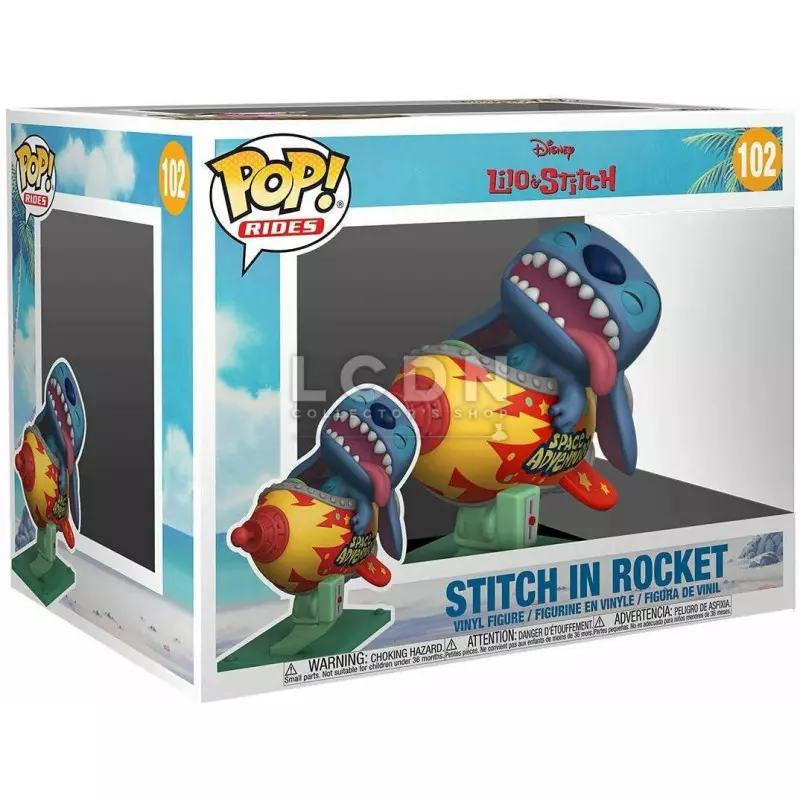 FUNKO POP! Stitch In Rocket