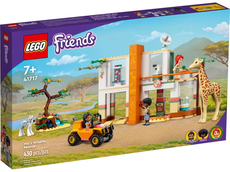 LEGO 41717 Le centre de sauvetage de la faune de Mia