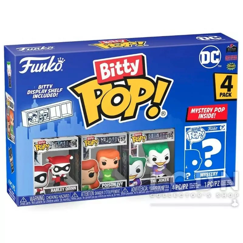 FUNKO Bitty POP! 4-Pack DC