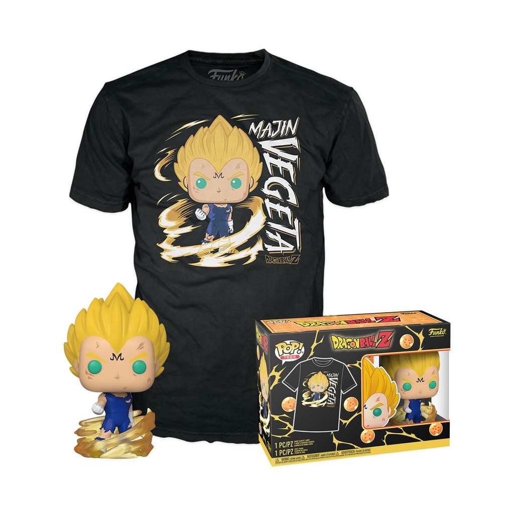 Funko POP! POP&Tee Majin Vegeta