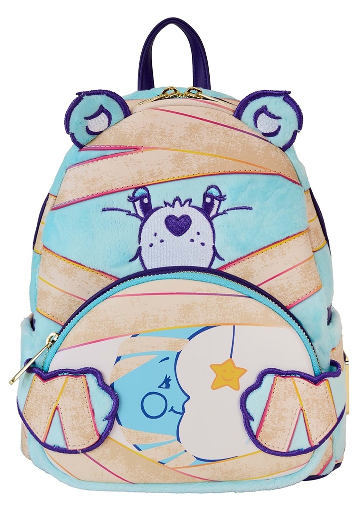LOUNGEFLY Backpack - Care Bears X Universal Monsters
