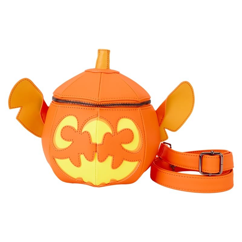 Loungefly Crossbody Bag - Stitch Pumpkin