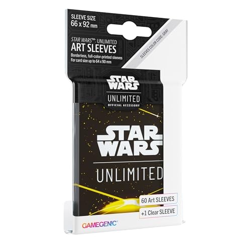 Star Wars: Unlimited Art Sleeves - Card Back Yellow