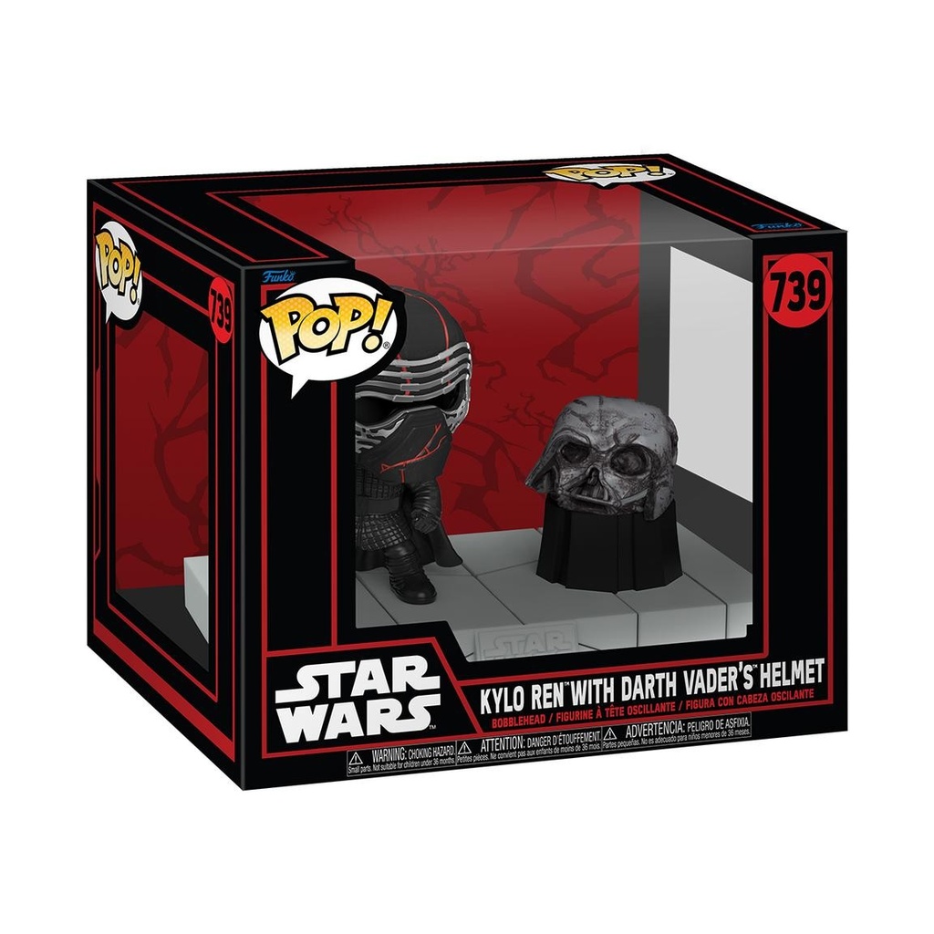 FUNKO POP! Kylo Ren With Darth Vader's Helmet