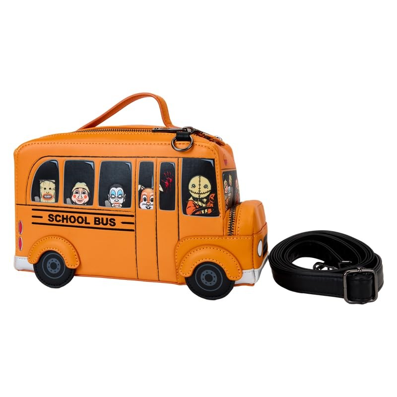 Loungefly Crossbody Bag - Trick R Treat School Bus