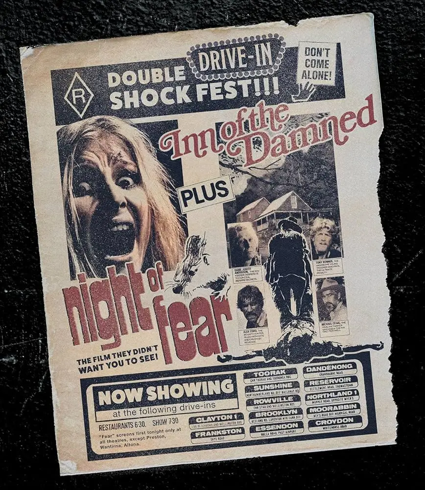 Night Of Fear + Inn Of The Damned Blu-ray 