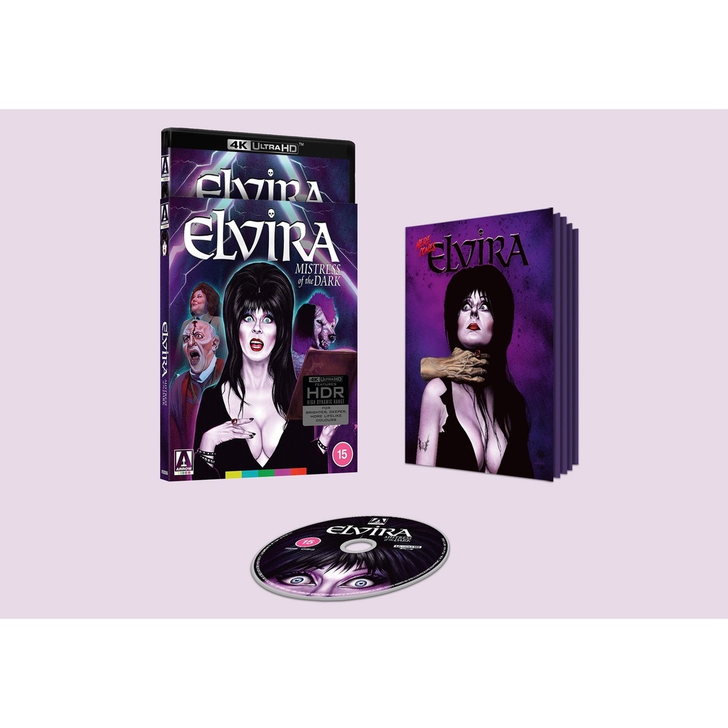 Elvira 4K Blu-ray + Slipcover