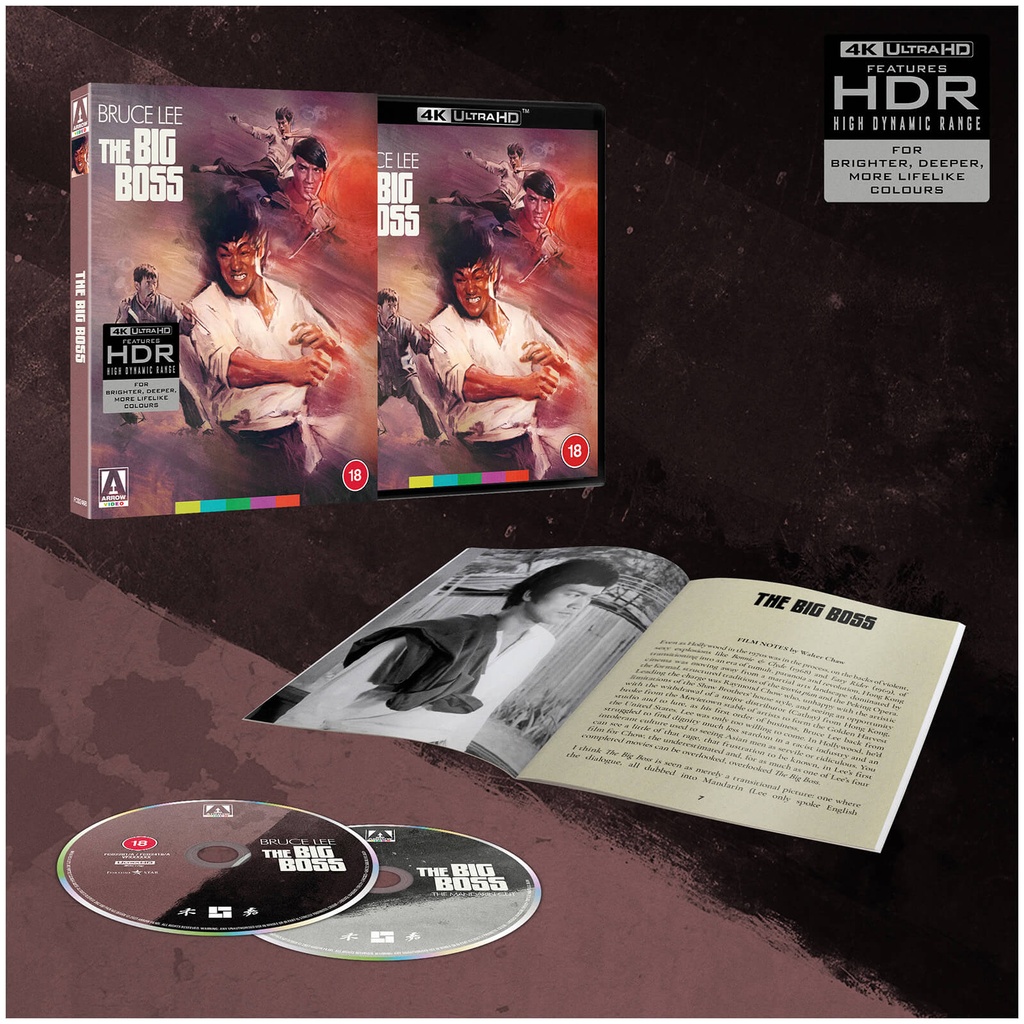 The Big Boss 4K Blu-ray + Slipcover