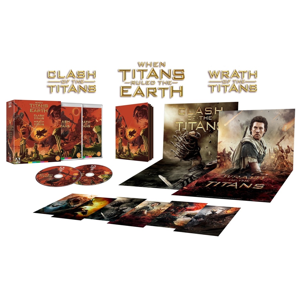 When Titans Ruled The Earth Blu-ray Box - Clash Of The Titans + Wrath Of The Titans