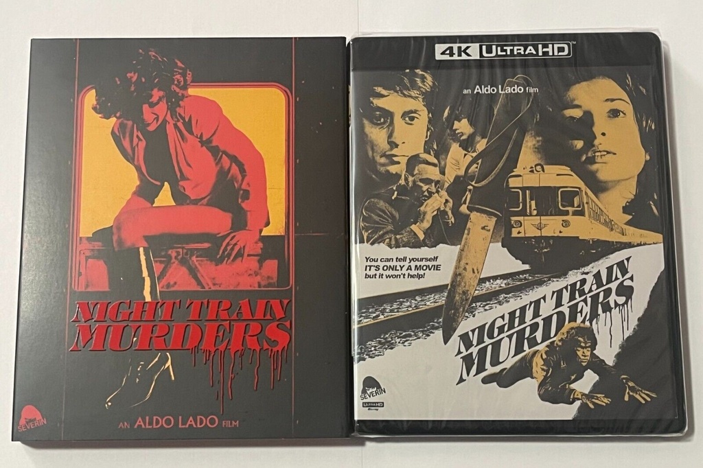 Night Train Murders Limited Edition 4K Blu-ray + CD + Slipcover