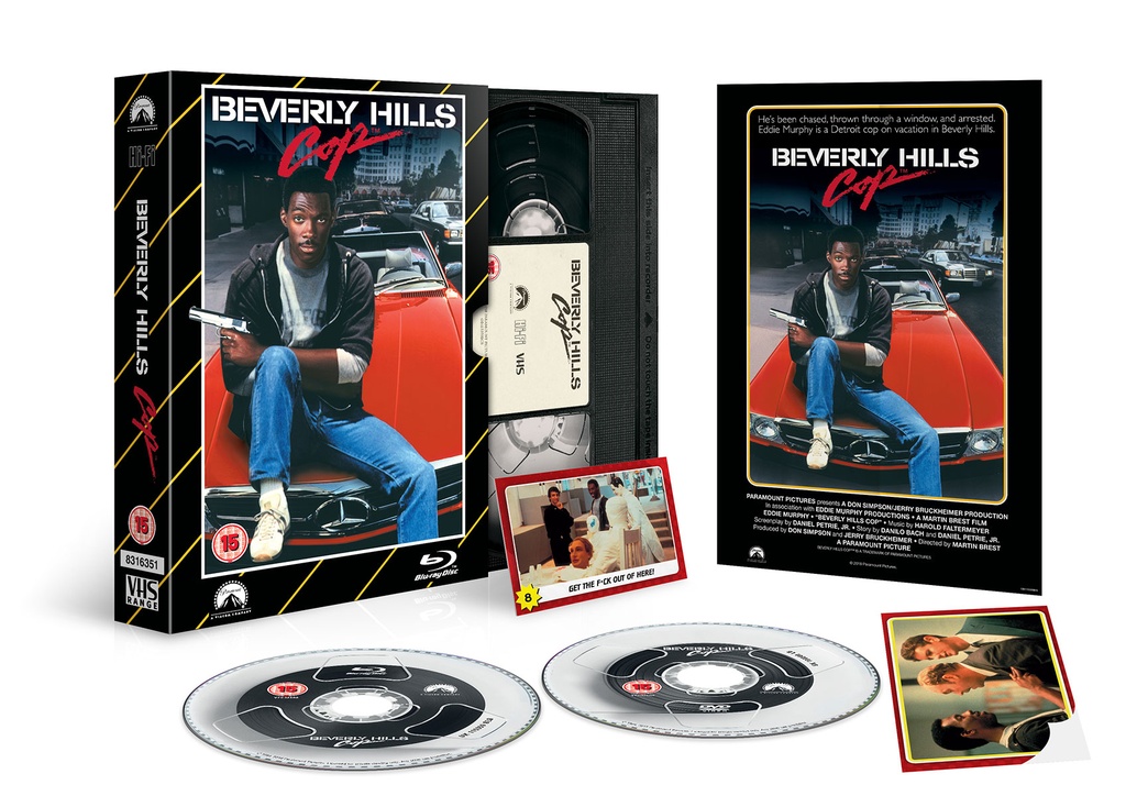 Beverly Hills Cop Limited Edition VHS Collection Blu-ray + DVD