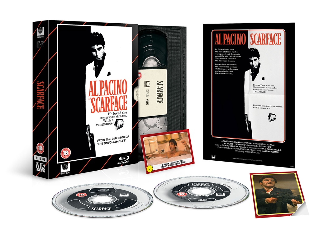 Scarface VHS Collection Blu-ray + DVD 