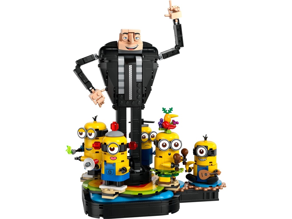 LEGO 75582 Brick-Built Gru And Minions