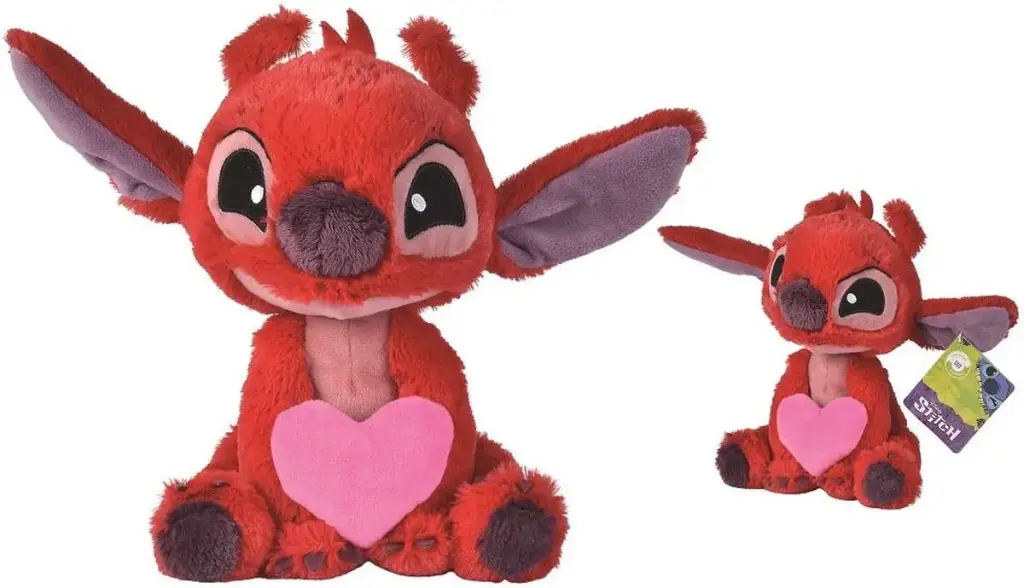 Disney Stitch Leroy Holding Heart 