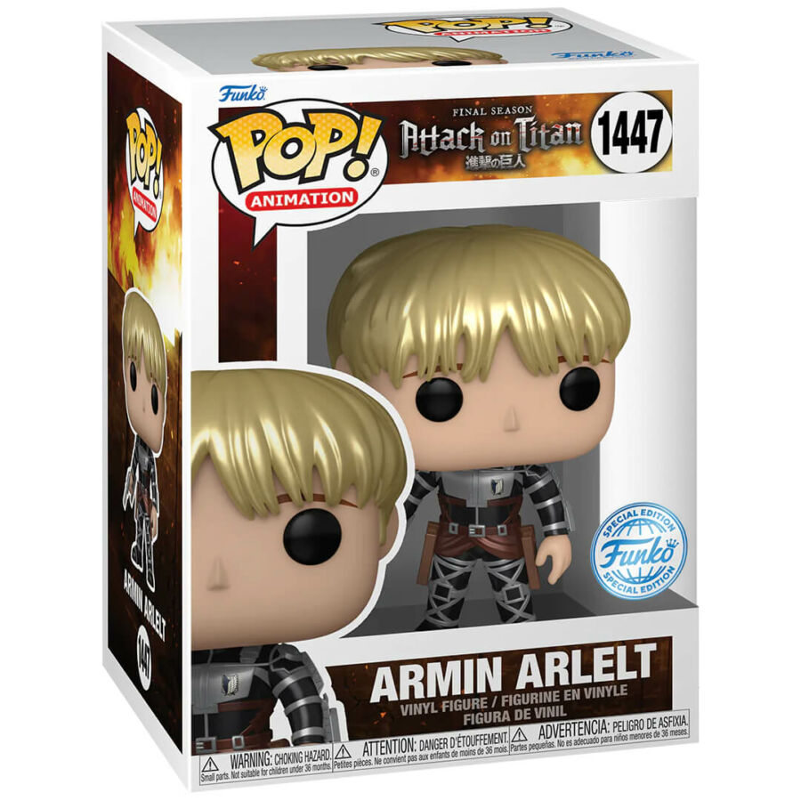 Funko POP! Armin Arlelt Special Edition Metallic