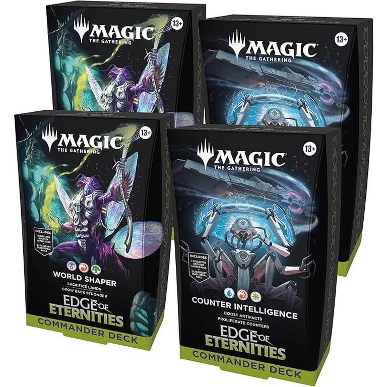 Magic The Gathering TCG Edge Of Eternities Commander Deck (1 Random Deck)