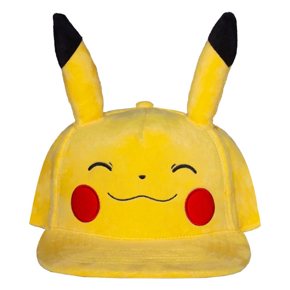 Difuzed Pokémon Snapback Cap - Pikachu Smiling