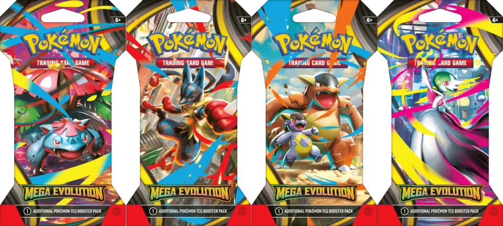 Pokémon TCG: Mega Evolution Sleeved Booster
