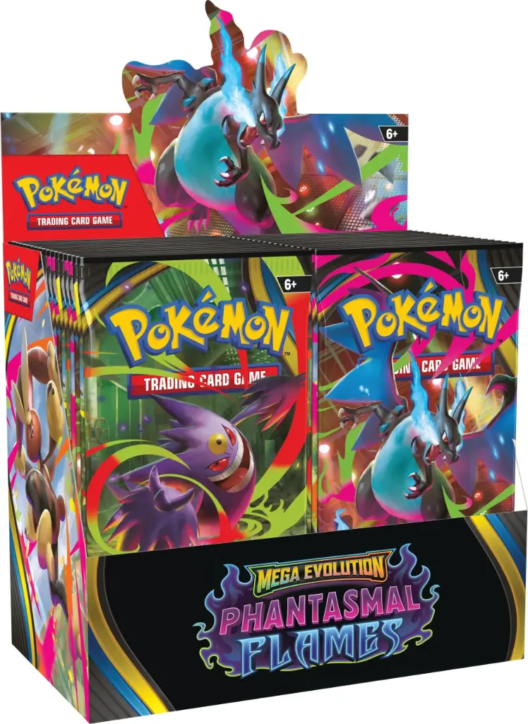 Pokémon TCG: Mega Evolution - Phantasmal Flames Booster Box