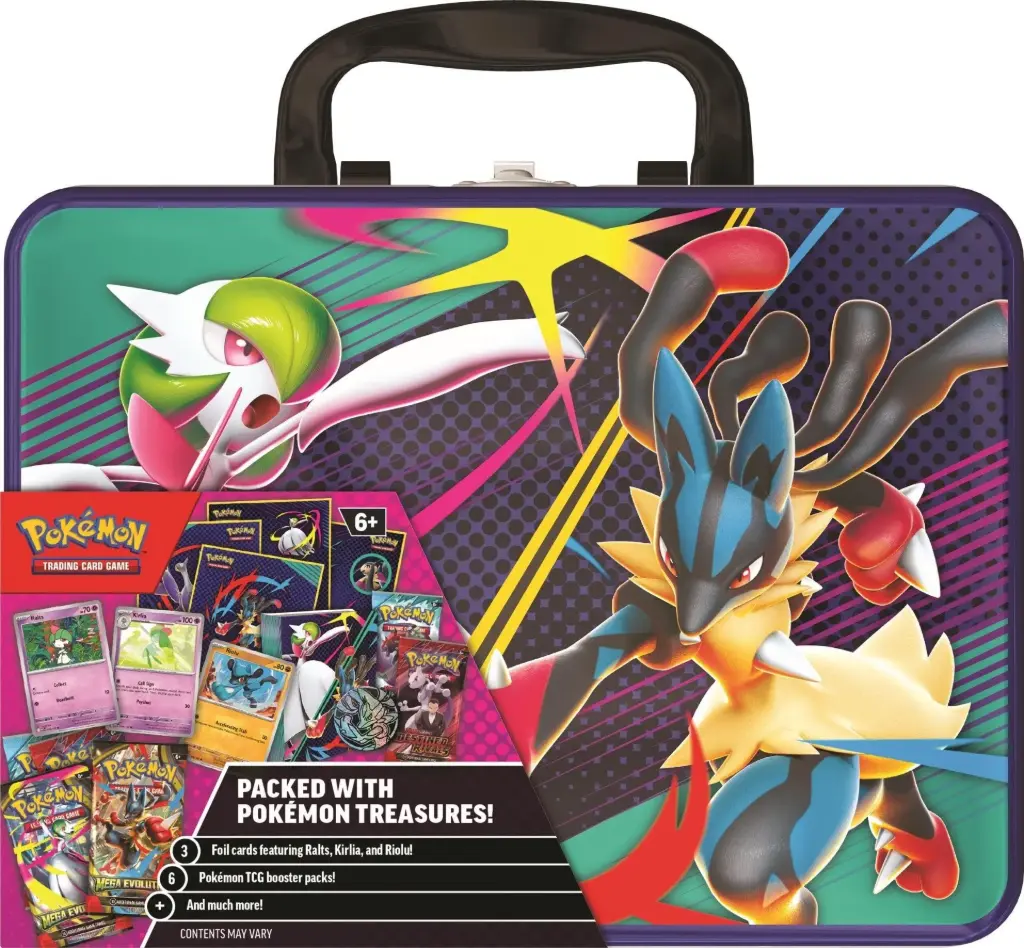 Pokémon TCG: Collector Treasure Chest - Mega Gardevoir & Mega Lucario
