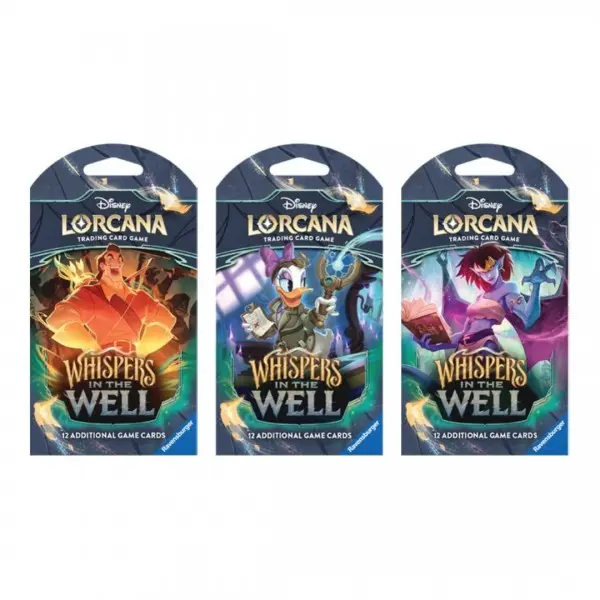 Disney Lorcana TCG: Whispers In The Well Sleeved Booster