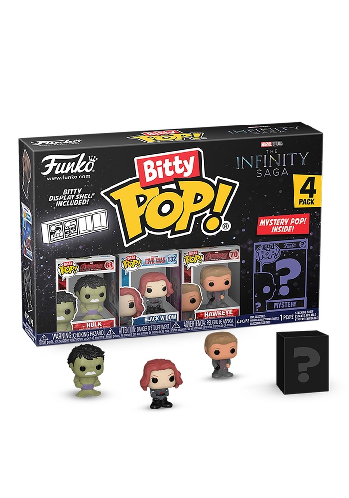 Funko Bitty POP! 4-Pack Marvel The Infinity Saga