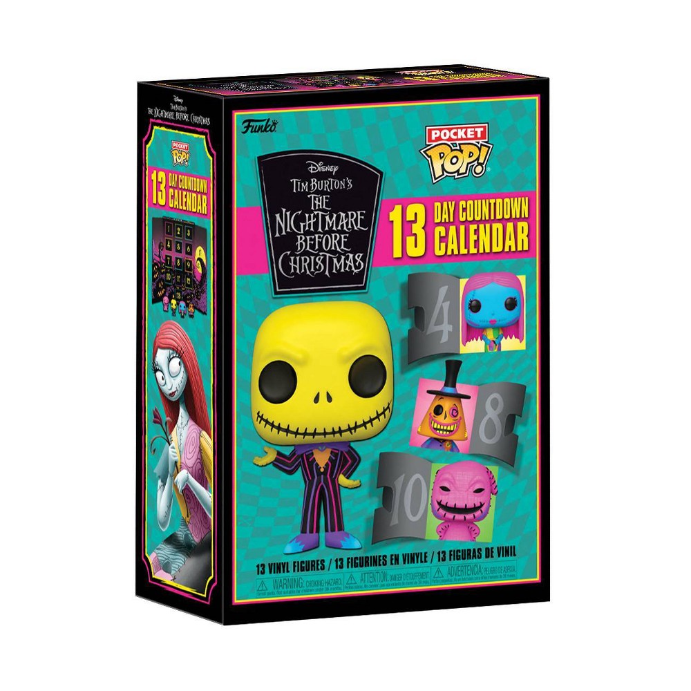 [05F7C20EE1DF] Funko POP! 13 Day Countdown Calendar The Nightmare Before Christmas