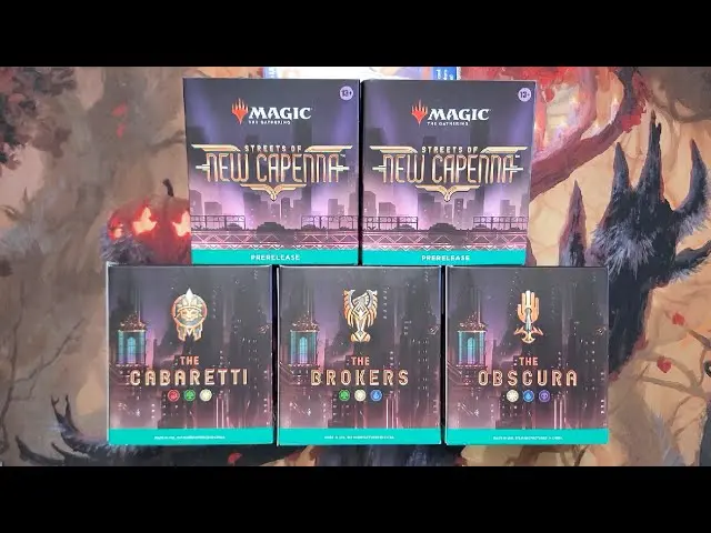 Magic The Gathering TCG Streets Of New Capenna Prerelease Kit (1 Random Kit)