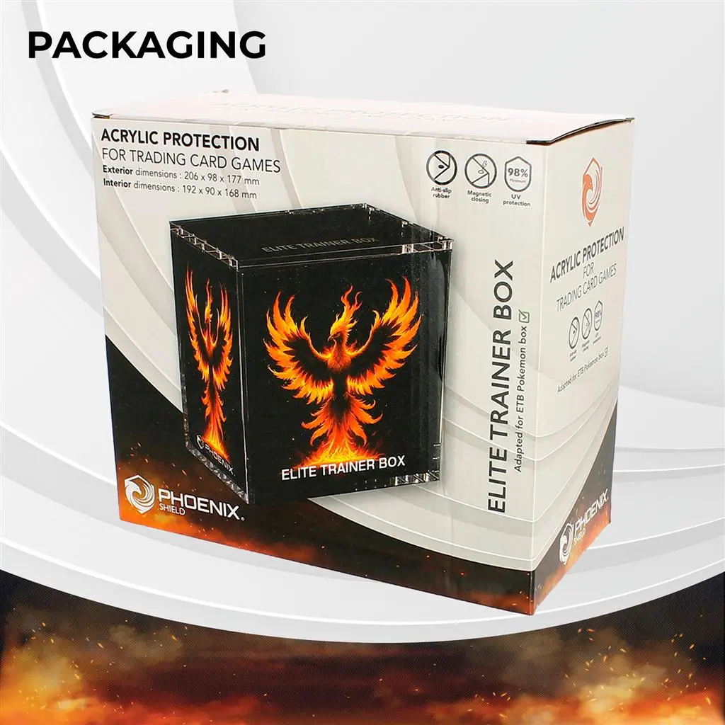 Phoenix Shield Acrylic Protection - Elite Trainer Box