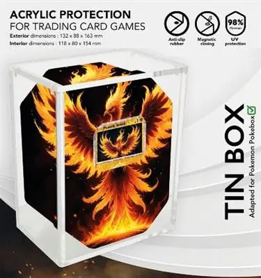 Phoenix Shield Acrylic Protection - Tin Box