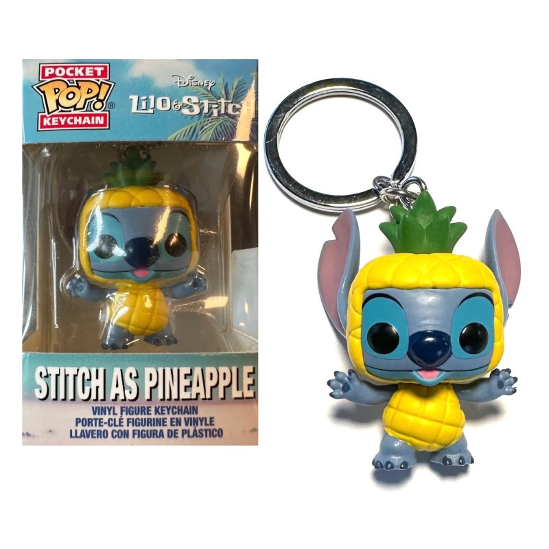 Funko POP! Keychain Stitch As Pineapple