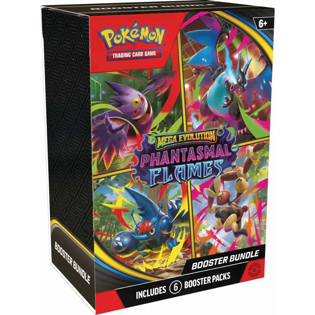 Pokémon TCG: Mega Evolution - Phantasmal Flames Booster Bundle