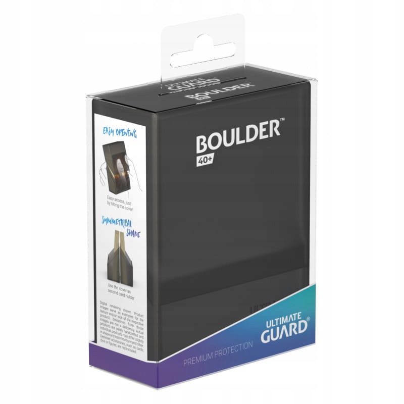 Ultimate Guard Boulder 40+ - Onyx