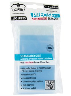 Ultimate Guard Precise-Fit Sleeves - Resealable 100Pcs