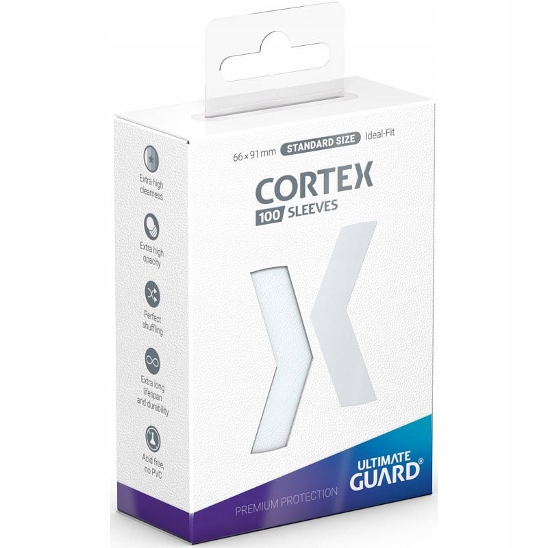 Ultimate Guard Cortex Standard Sleeves 100Pcs - Transparent