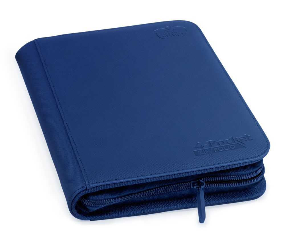 Ultimate Guard Zipfolio 160 8-Pocket - Blue