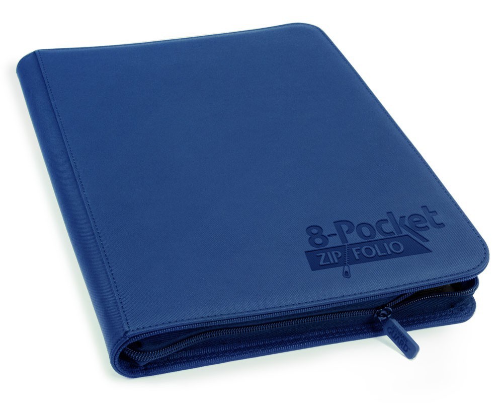 Ultimate Guard Zipfolio 320 16-Pocket - Blue